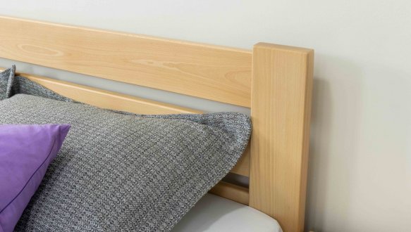 Ліжко двоспальне дерев'яне Дрімка Марсель Бук 0