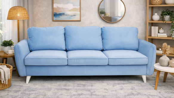 Диван раскладной еврокнижка Хеннеси Мебель Стиль 229 × 103 см 0