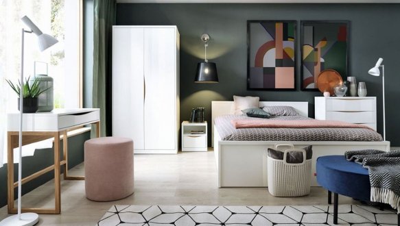 Тумба прикроватная KNT1S Pori 3