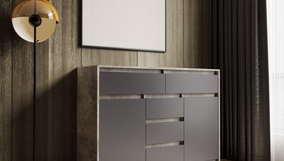 Комод Т227 Бетон Морели 0