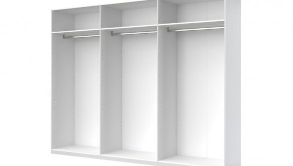 Шкаф 6Дв с зеркалом Миромарк Асти 6 дверный дуб крафт 275 см 9