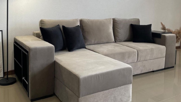 Кутовий диван розкладний єврокнижка Лоренцо Меблі Стиль 263 х 163 см 2