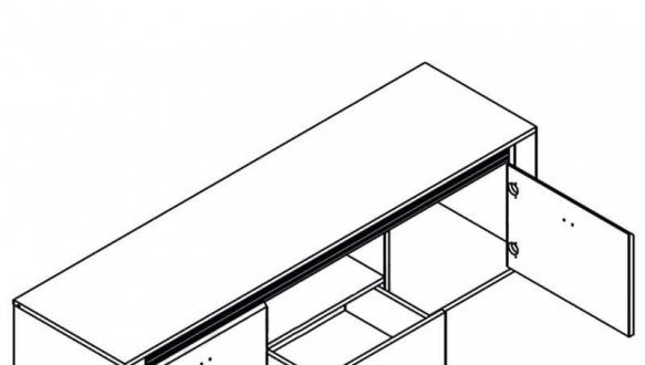 Тумба под телевизор RTV155 Селена 1