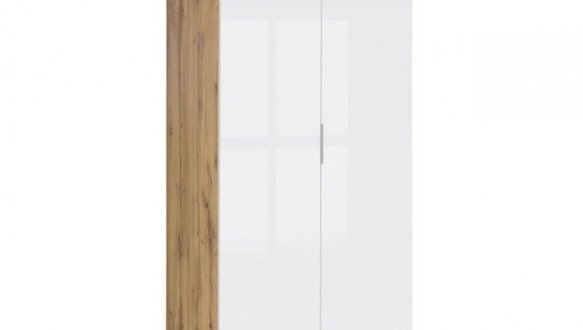 Шкаф SZF2D1S ВМК Украина Злата 2 дверный белый 91 см 1