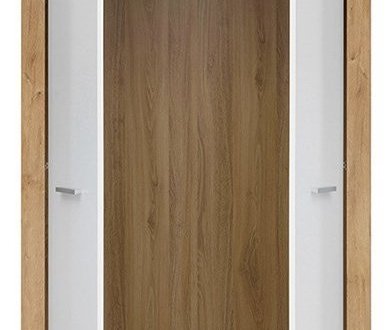 Шафа SZF2D BRW Poland Balder 2 дверна білий 90 см 1