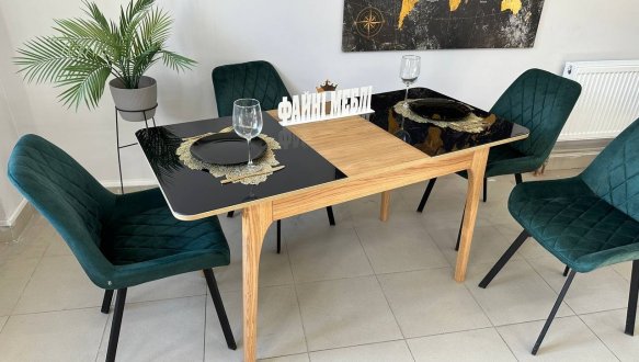 Стіл розкладний Nord чорний АКЦІЯ 9