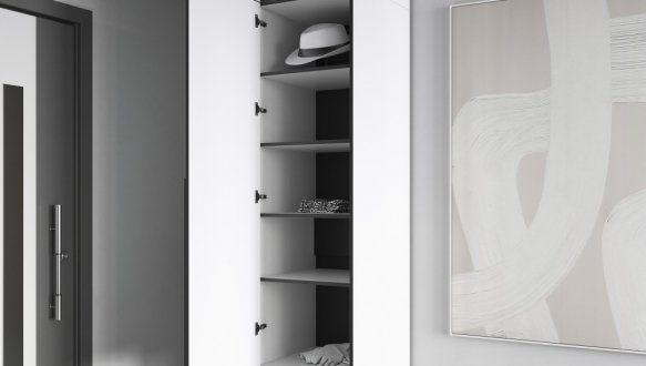 Шафа Морелі R-0001 Рамо 1 дверна біла 52 см 2