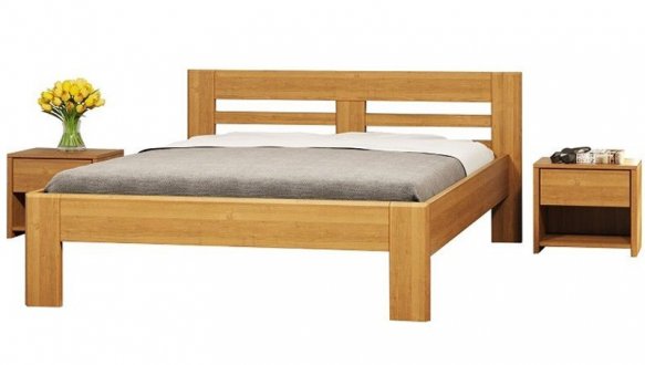 Ліжко дерев'яне Camelia Ноліна масив Бук 2