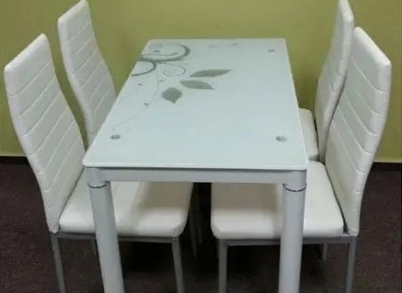 Стіл Damar 80х60 Білий 3