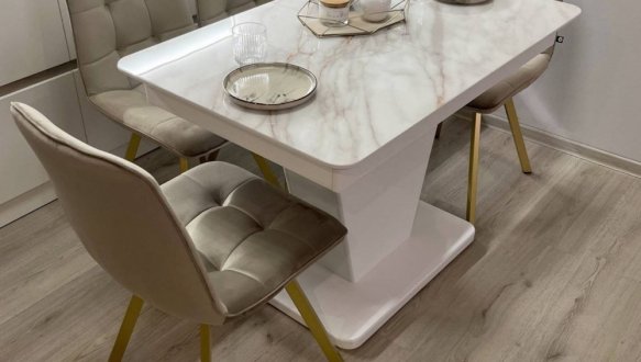 Стіл кухонний розкладний Джем Slide / Слайд 120-160 см 0