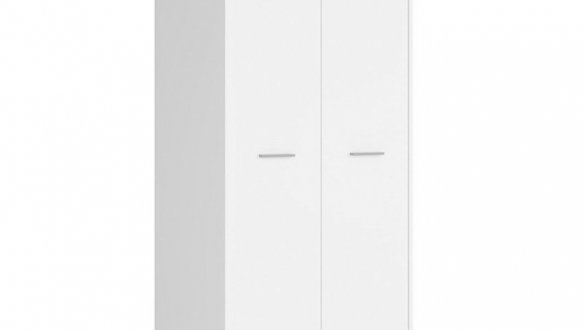 Шафа SZF2D BRW Poland Nepo Plus 2 дверна білий 80 см 0