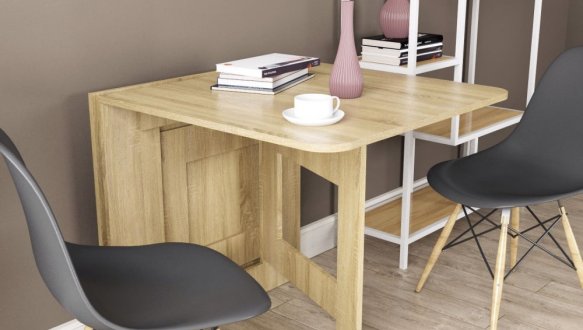 Стол-трансформер Slim Bag Дуб сонома 0