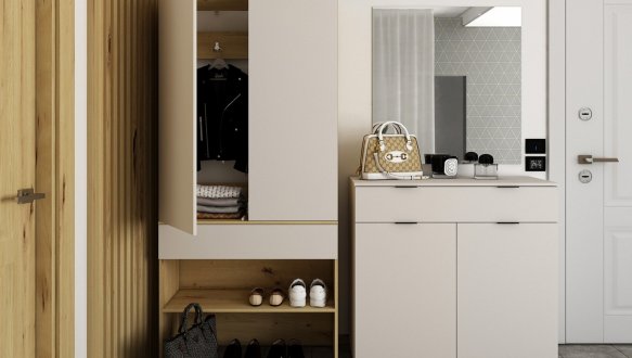 Прихожая Сплит кашемир 0