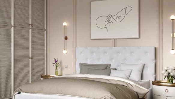 Ліжко м'яке двоспальне Віоріна Деко Велюр з підйомним механізмом та нішею для білизни 5