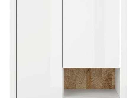 Шафа SZF2D2S BRW Poland Alameda 2 дверна білий 102 см