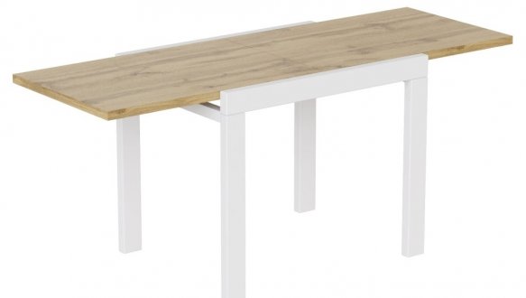 Стол-трансформер Kors Дуб тахо/Белый 1
