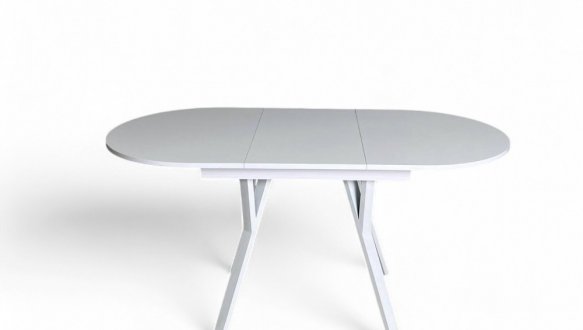 Стіл овальний розкладний Elips Slide / Еліпс слайд MebliRoMax 130 ЛДСП 18 мм 19