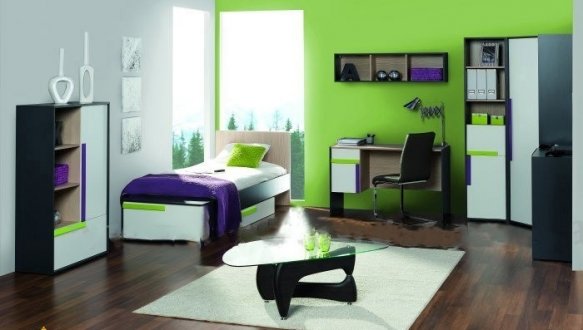 Шафа кутова VMV Holding Алекс 1 дверна графіт 51 см 2