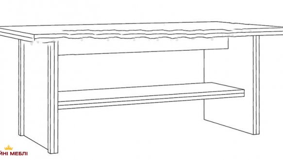 Стол журнальный LAW 120 Нортон 2