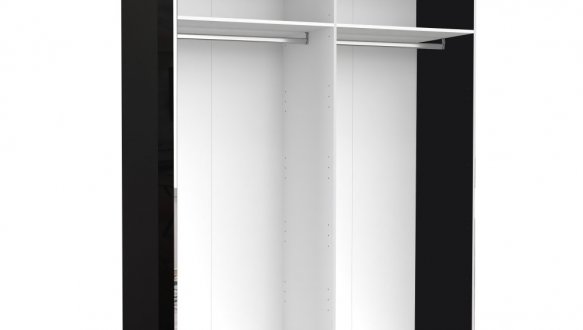 Шафа 4 дв Міромарк Енні 4 дверна чорний 183 см 13