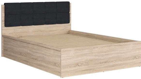 Ліжко з м'яким узголів'ям LOZ/140/A Tetrix 5