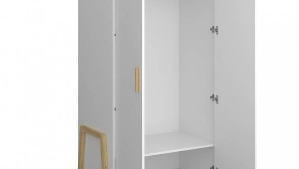 Шафа 2D VMV holding Бель 2 дверна білий 96 см 2