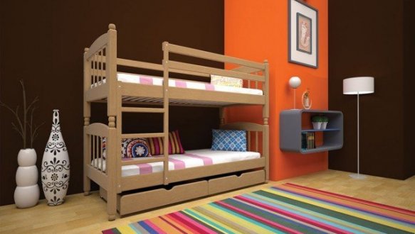 Кровать двухъярусная Трансформер 3