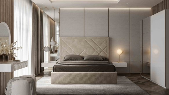 Шафа-купе з дзеркалом 2.0 Віва 1