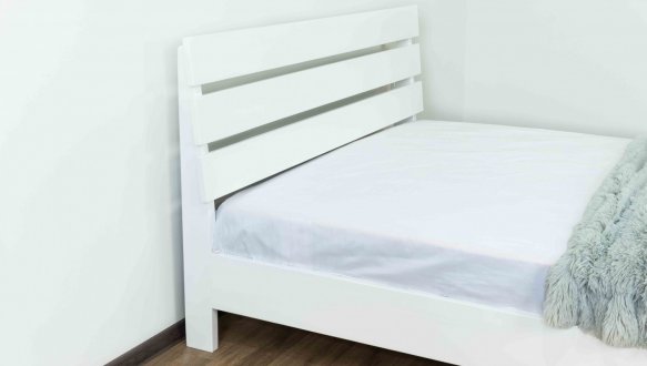 Ліжко двоспальне дерев'яне Дрімка Оскар Бук 3