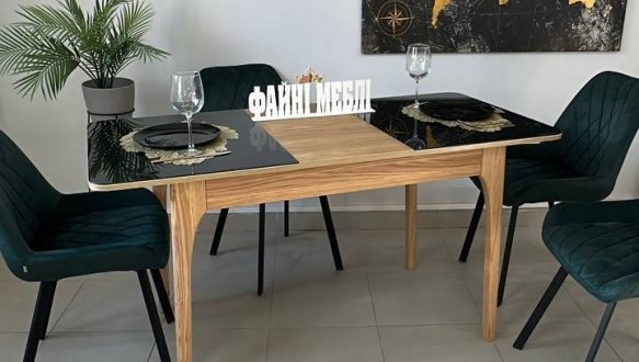 Стіл розкладний Nord чорний АКЦІЯ 5