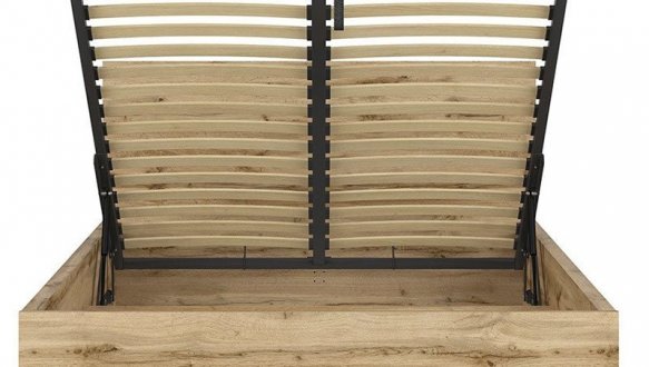 Кровать двуспальная BRW Poland LOZ/140/B Tetrix / Тетрикс с подьемним механизмом и нишей для белья ДСП 10