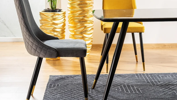 Стул Piano Velvet серый 2