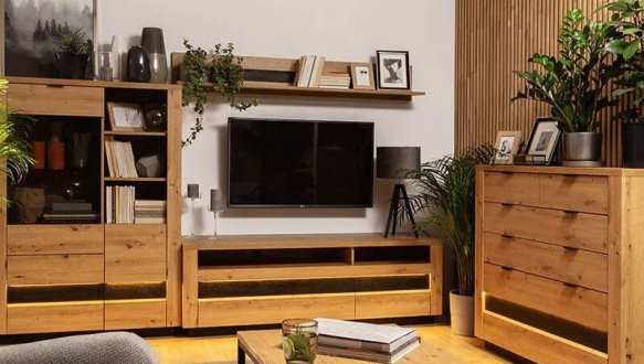 Шафа SZF2D2S BRW Poland Ostia 2 дверний дуб вотан 101 см 0