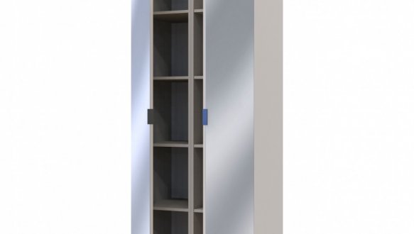 Шкаф Дорос Геллар кашемир 2 Зеркала 78 см 2