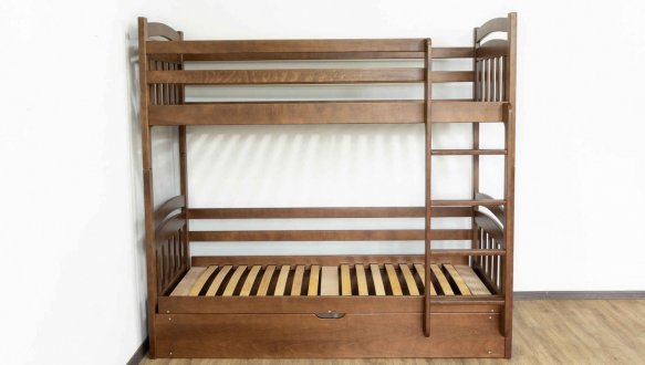 Двоярусне ліжко з підйомним механізмом Бембі 8