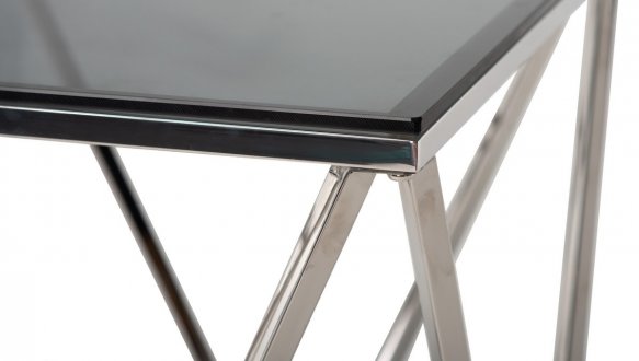 Стол кофейный CP-2 тонированный + серебро 7