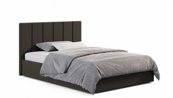 Ліжко м'яке двоспальне Віоріна Деко Лайн з підйомним механізмом та нішею для білизни 19