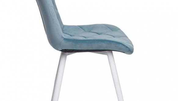 Стул M-45 голубой топаз + белый 0