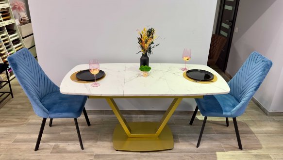 Стіл розкладний MebliRoMax Viro slide / Віро Слайд 140-180 см