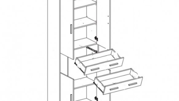 Пенал REG 4D2S/220 Каби 4