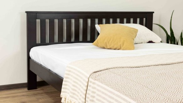 Кровать деревянная низкое изножье Дримка Жасмин Бук 13