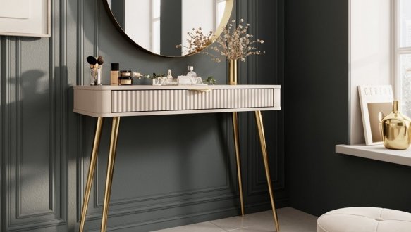 Модульна вітальня Lante Беж/Золоті ніжки 5