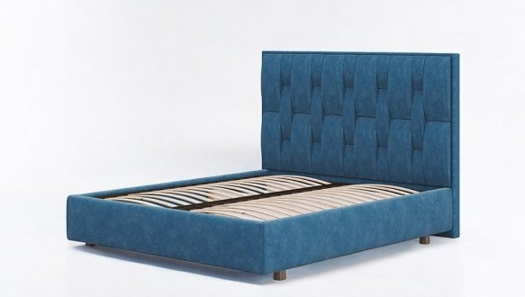 Ліжко м'яке двоспальне Городок меблі Марсель без підйомного механізму 1