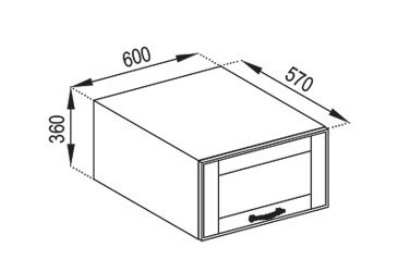 Антресоль А 60 (570) Доминика