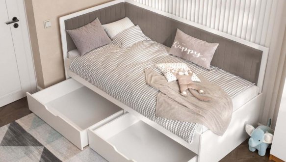 Ліжко однаспальне Бруклін 0