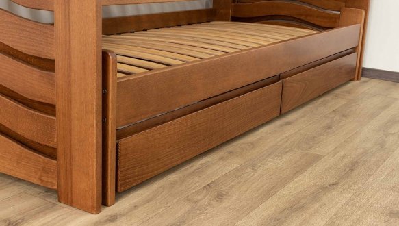 Ліжко Мальва з додатковим висувним спальним місцем 5