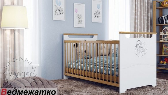Кроватка трансформер Медвежонок 2 1