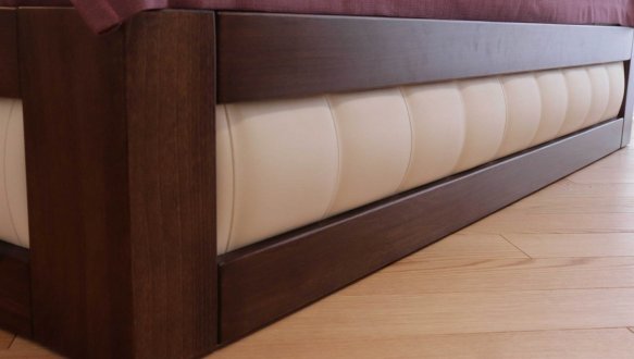 Кровать деревянная Дримка Амелия с подьемным механизмом и нишей для белья Бук 6