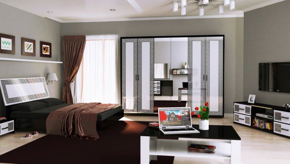 Модульная спальня Виола 3