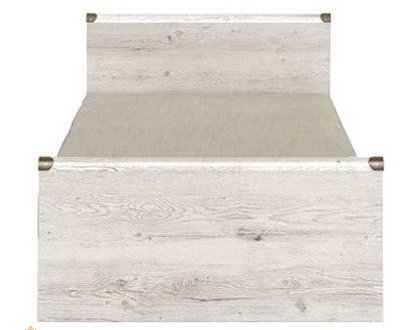 Ліжко ВМК-Україна JLOZ Монтана Каньйон ДСП біле без вкладу 3